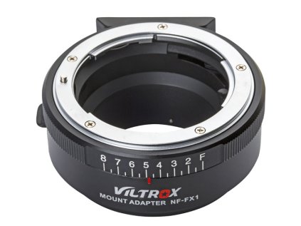 NF-FX 1 VILTROX adaptér (s ovl. clony) (NIKON objektivy  na Fuji přístrojích) NF-FX 1