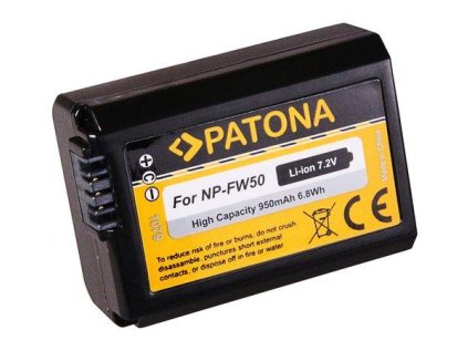 Patona baterie pro sony NP-FW50 950mAh Li-Ion