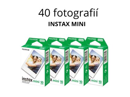 Instax mini film 40 ks fotografií