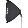 Quick softbox s voštinou 80x80 a držákem pro speedlite blesk  S2, Godox SGGV8080